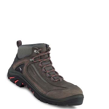 Red Wing Tradeswoman 5-inch Waterproof Safety Toe Hiker Women's Work Boots Taupe | ZA 168QMA